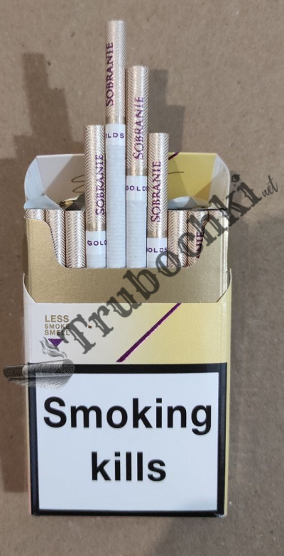СИГАРЕТЫ SOBRANIE NANO GOLD