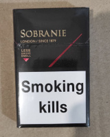 СИГАРЕТЫ SOBRANIE NANO BLACK оптом