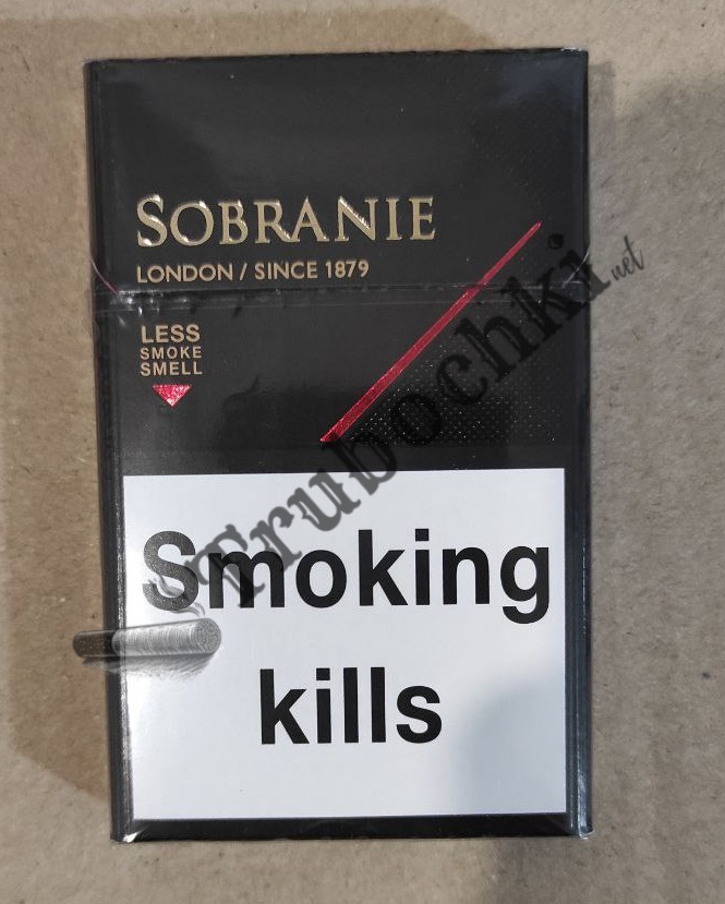 СИГАРЕТЫ SOBRANIE NANO BLACK оптом