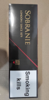 СИГАРЕТЫ SOBRANIE NANO BLACK оптом