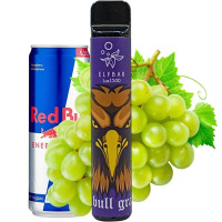 Одноразовая электронная сигарета Elf Bar Lux Grape energy (виноградный энергетик) (1500 Затяжек) оптом