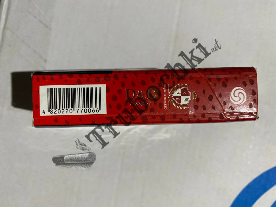 СИГАРЕТЫ D&B TURBO FILTER RED оптом