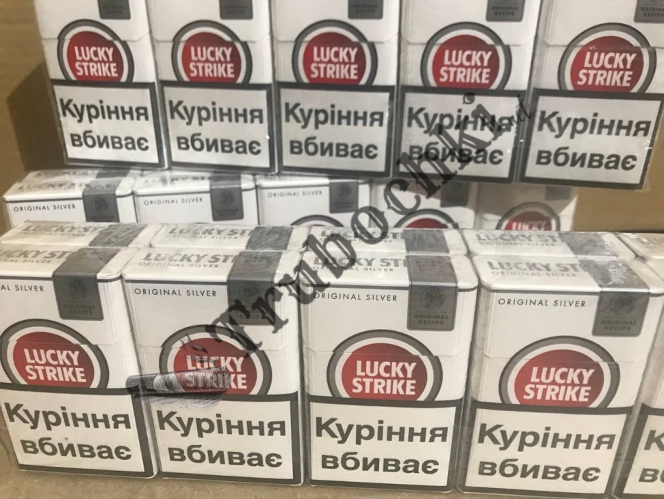 СИГАРЕТЫ LUCKY STRIKE SILVER KING SIZE оптом