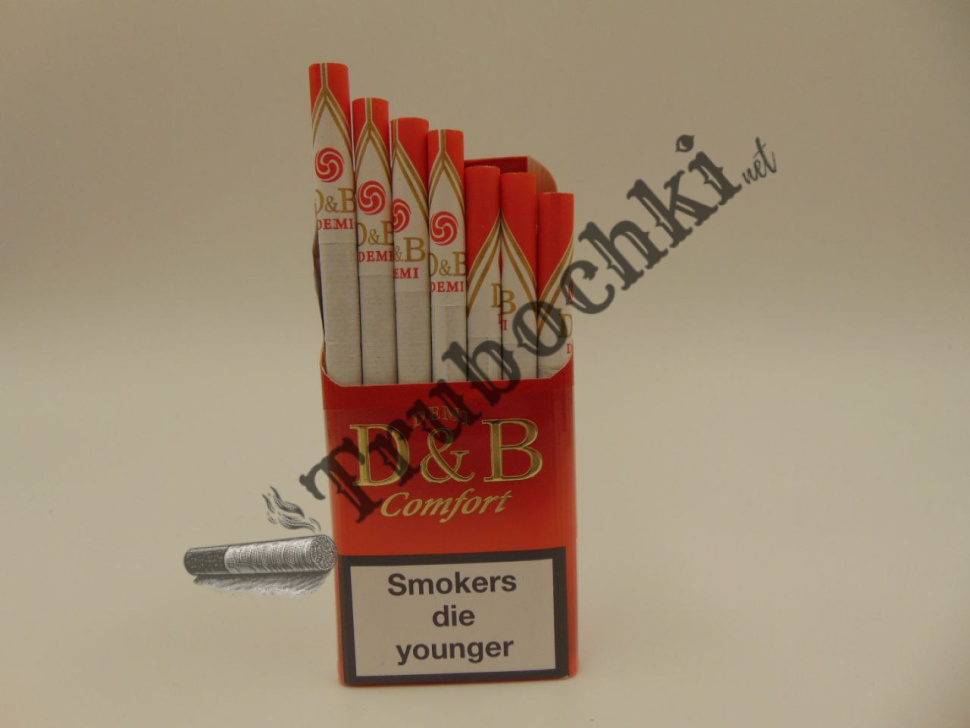 СИГАРЕТЫ D&B COMFORT RED DEMI оптом