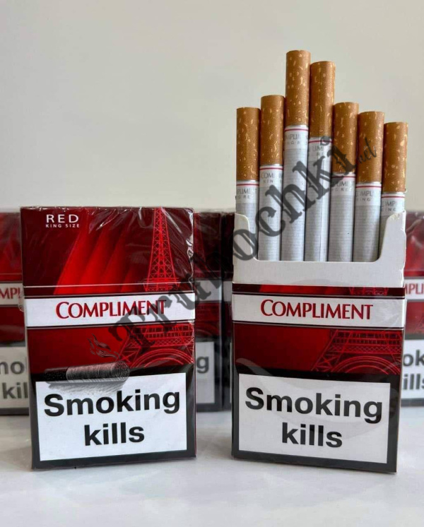 СИГАРЕТЫ COMPLIMENT RED KING SIZE (КОМПЛИМЕНТ КРАСНЫЙ)