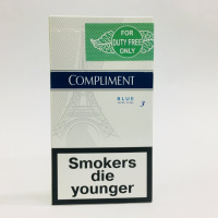 СИГАРЕТЫ COMPLIMENT 3 SUPER SLIMS (КОМПЛИМЕНТ 3 СУПЕР СЛИМС) оптом