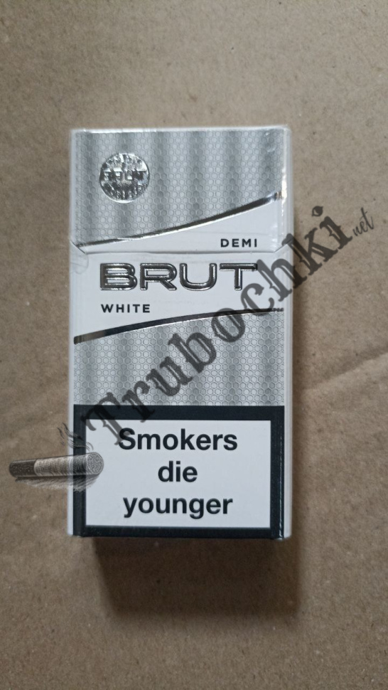 СИГАРЕТЫ BRUT DEMI WHITE (БРЮТ ДЕМИ БЕЛЫЙ) оптом