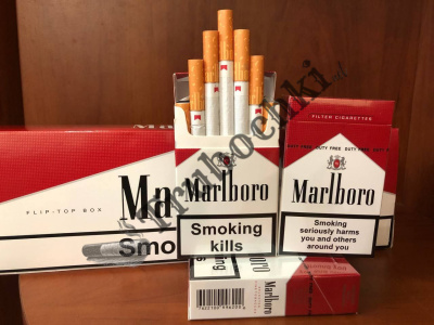 СИГАРЕТЫ MARLBORO RED (Мальборо Красный c флажком)