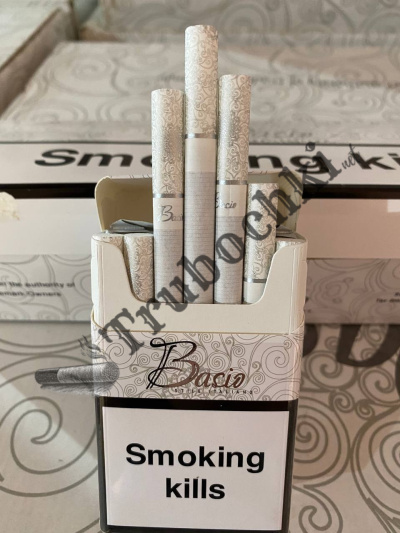 СИГАРЕТЫ BACIO KING SIZE WHITE