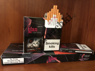 СИГАРЕТЫ MAN SUPER SLIMS