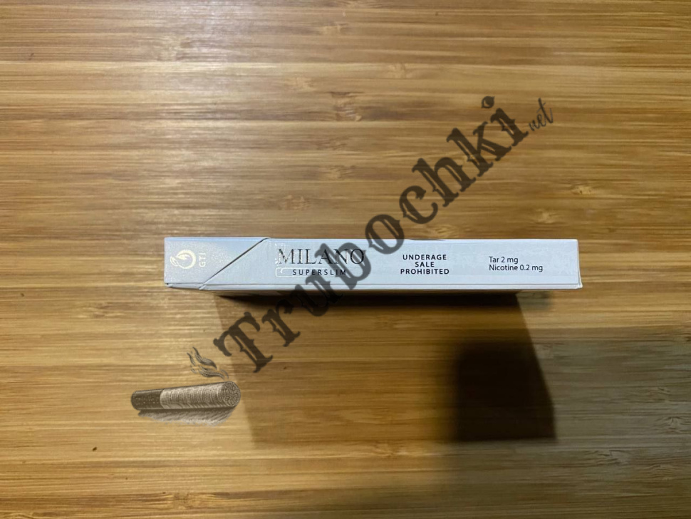 СИГАРЕТЫ MILANO SILVER SUPER SLIMS оптом