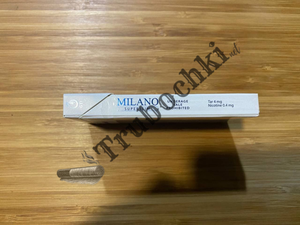СИГАРЕТЫ MILANO BLUE SUPER SLIMS оптом