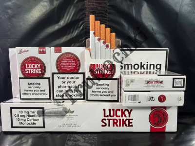 Сигареты Lucky Strike (ЛАКИ СТРАЙК картон квадрат)