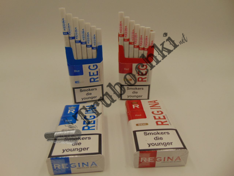 СИГАРЕТЫ REGINA BLUE DEMI оптом