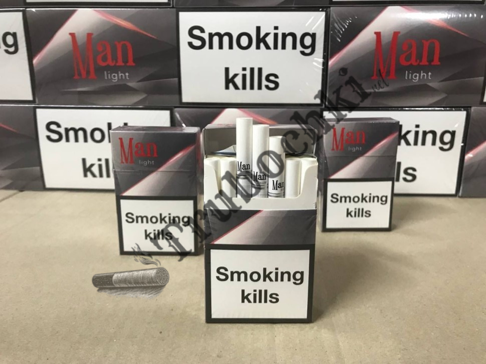 Сигареты МАН ЛАЙТ  турбо оптом