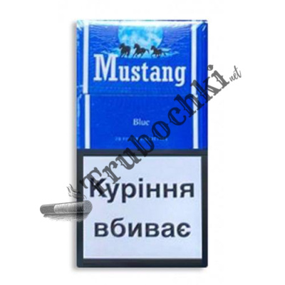 СИГАРЕТЫ MUSTANG KING SIZE BLUE (Мустанг Синий)