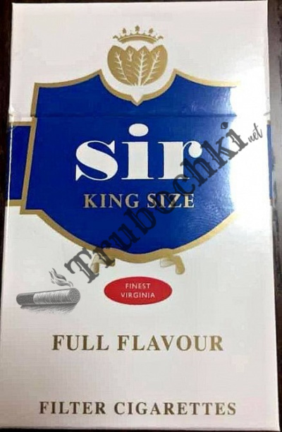 СИГАРЕТЫ SIR BLUE KING SIZE