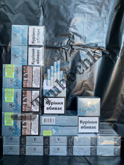 СИГАРЕТЫ MUSTANG KING SIZE SILVER (Мустанг Сильвер)