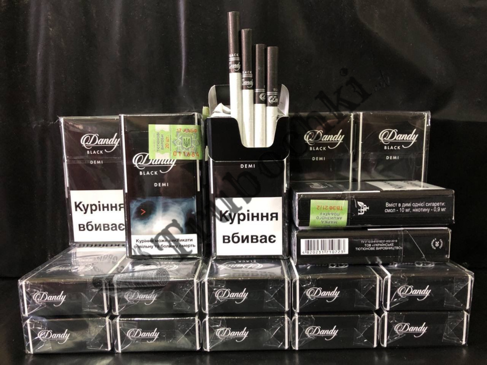 СИГАРЕТЫ DANDY DEMI BLACK (Денди Деми Черный) оптом