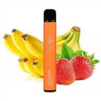 Одноразовая электронная сигарета Elf Bar Strawberry Banana (Клубника банан) (1500 Затяжек)   оптом