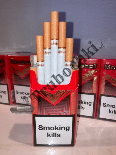 СИГАРЕТЫ MARSHAL RED KING SIZE 100MM (МАРШАЛ КРАСНЫЙ)