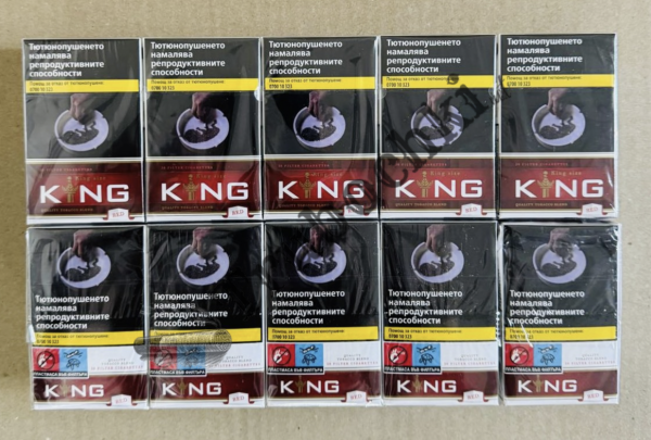 СИГАРЕТЫ KING KS RED (КИНГ КС КРАСНЫЙ)