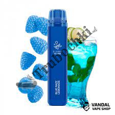 Одноразовая электронная сигарета Elf Bar Blue razz lemonade (лимонад голубая малина) (1800 Затяжек)