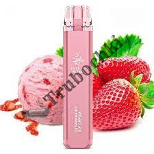 Одноразовая электронная сигарета Elf Bar Strawberry ice cream (клубничное мороженое) (1800 Затяжек) оптом