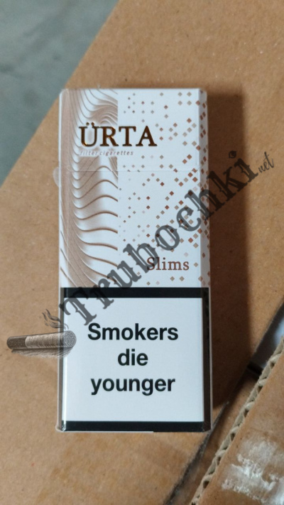 СИГАРЕТЫ URTA DEMI SLIMS WHITE (ЮРТА ДЕМИ СЛИМС БЕЛАЯ)