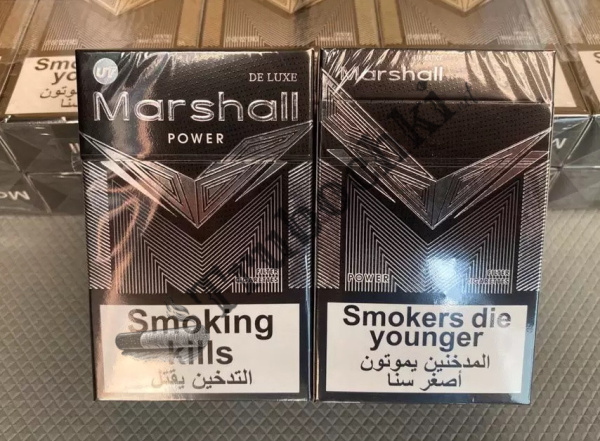 СИГАРЕТЫ MARSHALL BLACK KING SIZE (МАРШАЛ ЧЕРНЫЙ)