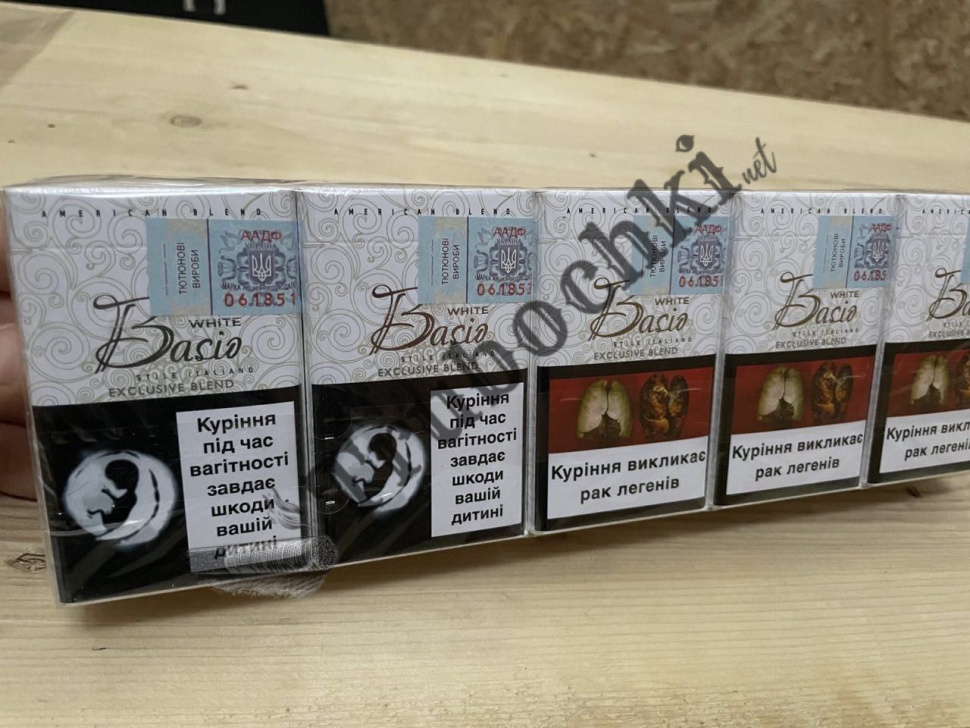 СИГАРЕТЫ BACIO WHITE KING SIZE оптом