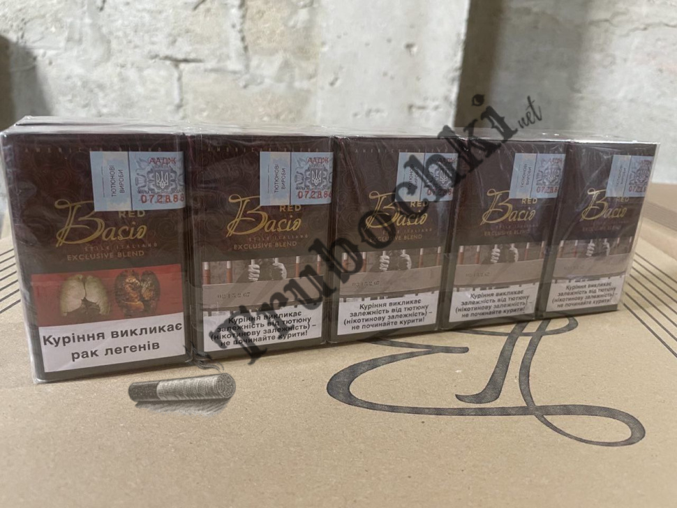 СИГАРЕТЫ BACIO RED KING SIZE оптом
